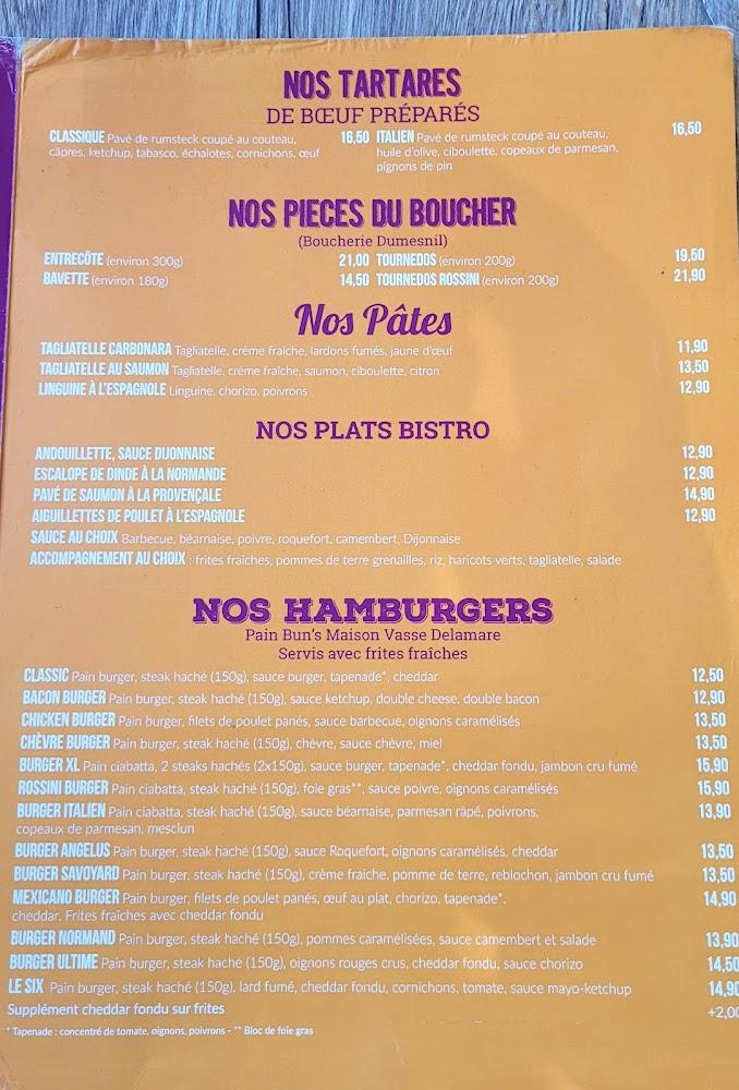 Le Six - Menu Image 1